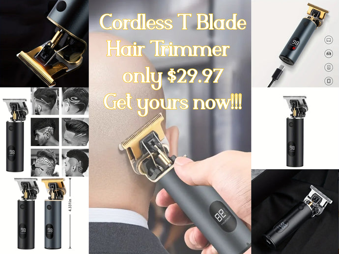 Cordless T Blade Hair Trimmer